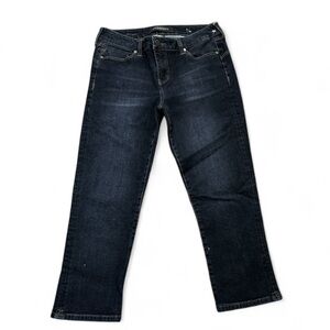 Liverpool Jeans Company Deep Indigo Slim Cropped Jeans